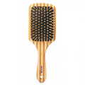 Natural bamboo paddle massage hairbrush